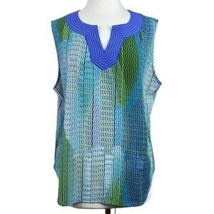 Liz Claiborne Sleeveless Blouse Size Petite XL